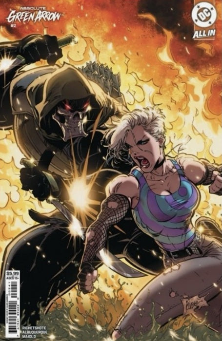 ABSOLUTE GREEN ARROW #2 1ST PRINT COVER D KAARE ANDREWS VARIANT