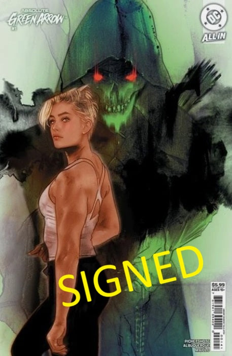 ABSOLUTE GREEN ARROW #1 COVER D SIGNED BY TULA LOTAY W/COA