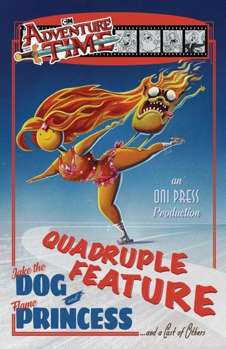 ADVENTURE TIME QUADRUPLE FEATURE #1 1:10 RATIO INCENTIVE VARIANT