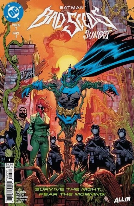 BATMAN BAD SEEDS SUNSET #1 COVER A CAMUNCOLI