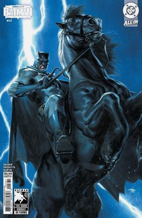 ABSOLUTE BATMAN #23 COVER E CARD STOCK VARIANT DELL'OTTO