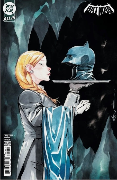 BATMAN #12 COVER B DUSTIN NGUYEN CARD STOCK VARIANT