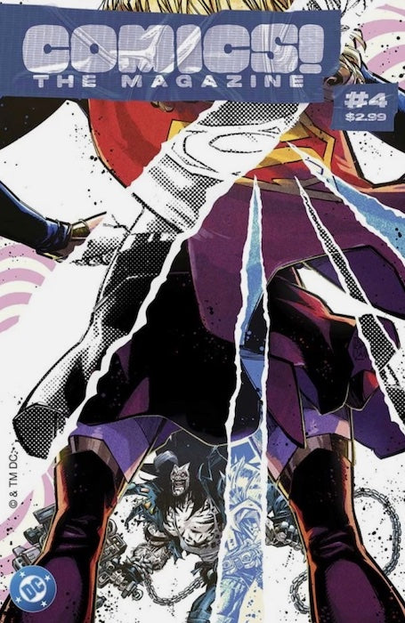 COMICS! THE MAGAZINE #4 COVER A JORGE CORONA