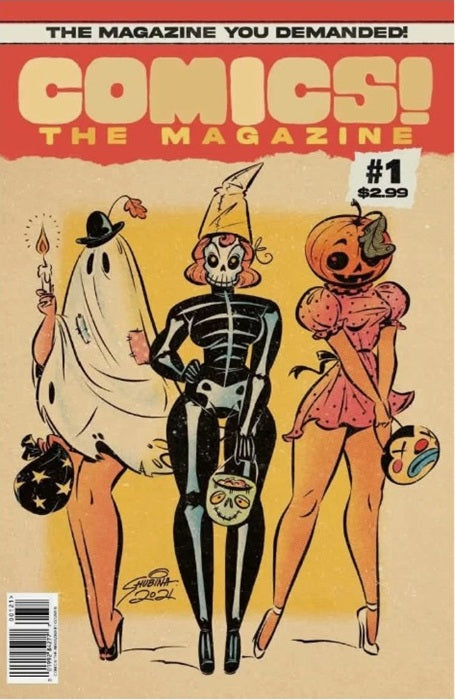 COMICS! THE MAGAZINE #1 SVETA SHUBINA TRADE DRESS LIMITED TO 1,000 COPIES