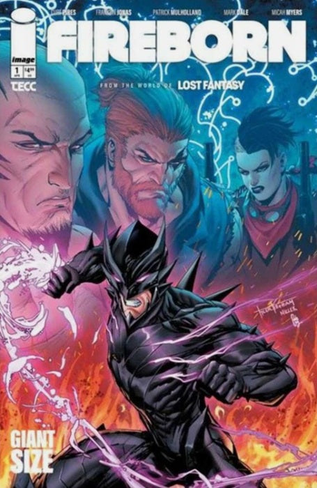 FIREBORN #1 1ST PRINT TYLER KIRKHAM VARIANT