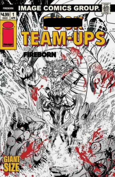FIREBORN #1 COVER O TEAM UP VARIANT
