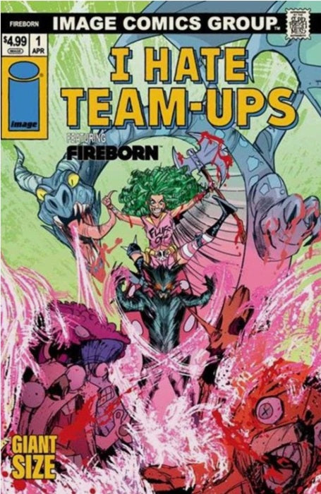 FIREBORN #1 COVER N TEAM UP VARIANT