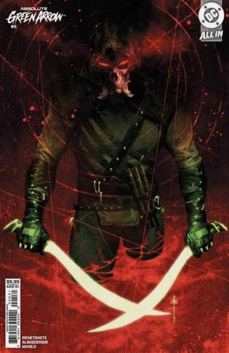 ABSOLUTE GREEN ARROW #5 COVER C FIUMARA CARD STOCK VARIANT
