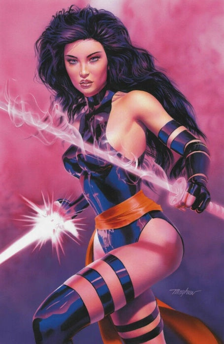 HELLIONS #1  MIKE MAYHEW VIRGIN VARIANT EASTSIDE COMICS EXCLUSIVE