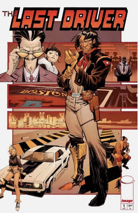 THE LAST DRIVER #1 1:25 RATIO COVER D MATTEO SCALERA