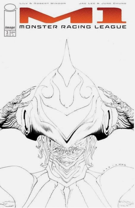 M1 MONSTER RACING LEAGUE #1 COVER C 1:25 JAE LEE VARIANT