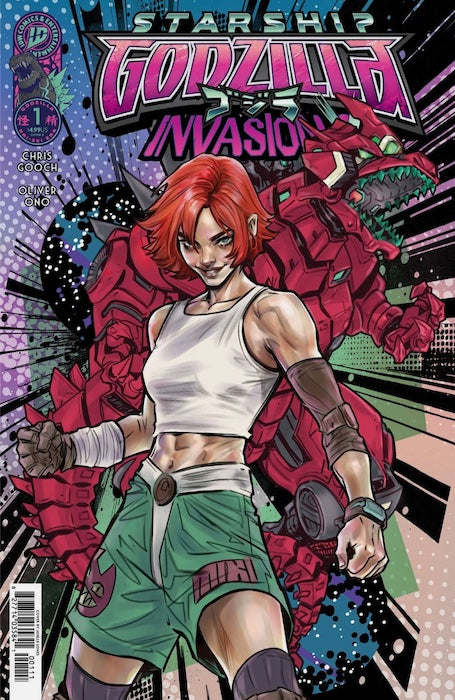 STARSHIP GODZILLA INVASION X #1 COVER B JOELLE JONES KAI-SEI ERA