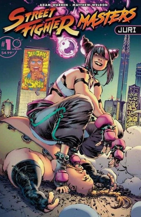 STREET FIGHTER MASTERS JURI #1 COVER A MATTHEW WELDON
