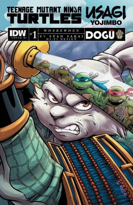 TMNT USAGI YOJIMBO WHEREWHEN #1 1:10 RATIO INCENTIVE VARIANT SARAH MEYER
