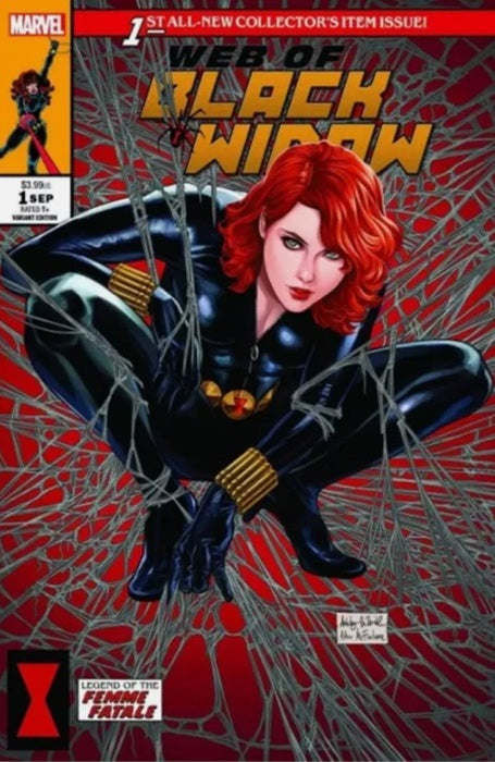 WEB OF BLACK WIDOW #1 EXCLUSIVE ASHLEY WITTER HOMAGE VARIANT