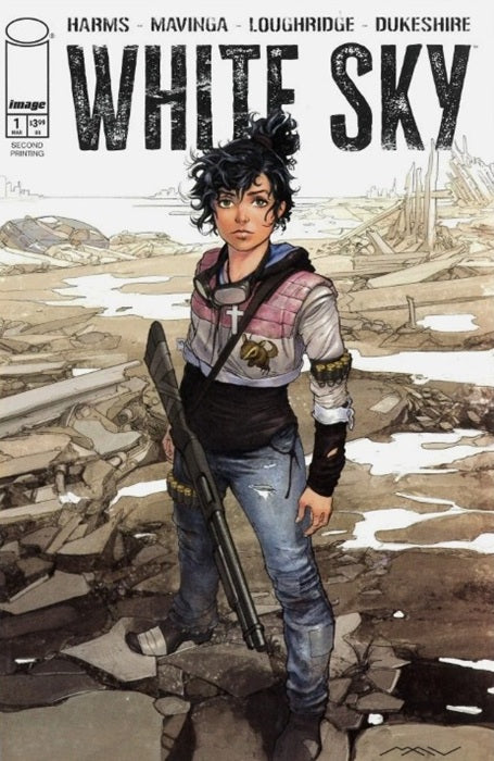 WHITE SKY #1 2ND PRINT JEAN PAUL MAVINGA