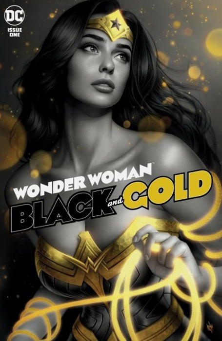 WONDER WOMAN BLACK AND GOLD #1 EXCLUSIVE WARREN LOUW VARIANT
