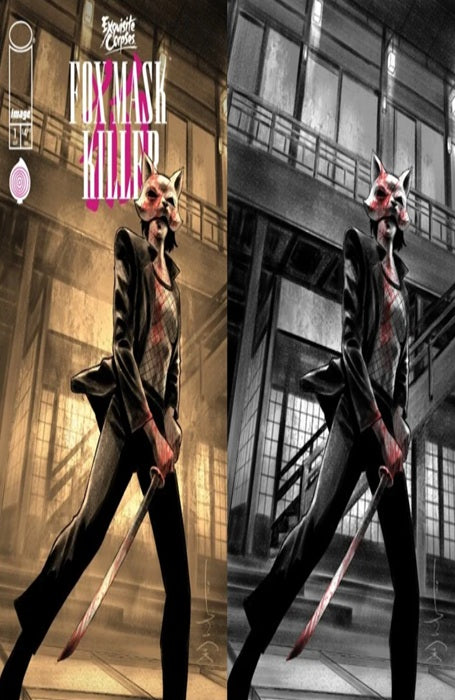 EXQUISITE CORPSES FOXMASK KILLER #1 EXCLUSIVE DAVE WACHTER VARIANT SET