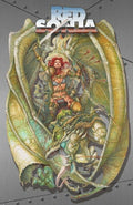 RED SONJA 7 PEPE VALENCIA HEAVY METAL HOMAGE TRADE VARIANT LIMITED TO 300 W/COA